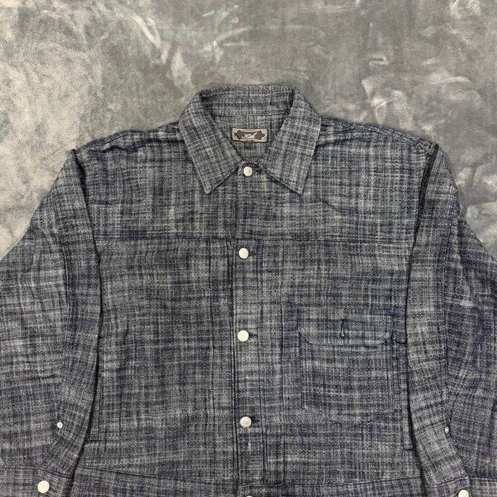 Kith Men's Blue and Grey Jacket